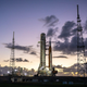 NASA’s SLS on the launch pad at Kennedy Space Center, Florida, on November 4, 2022.